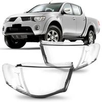 Lente-Farol-Mitsubishi-L200-Triton-2008-2009-2010-2011-Lisa-Pisca-Estriada