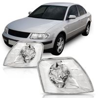 Pisca-Seta-Dianteira-Passat-1998-A-2000-Cristal-Lente-Lisa-