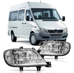 Farol-Sprinter-Cdi-2003-A-2011-Lente-Lisa-Com-Milha