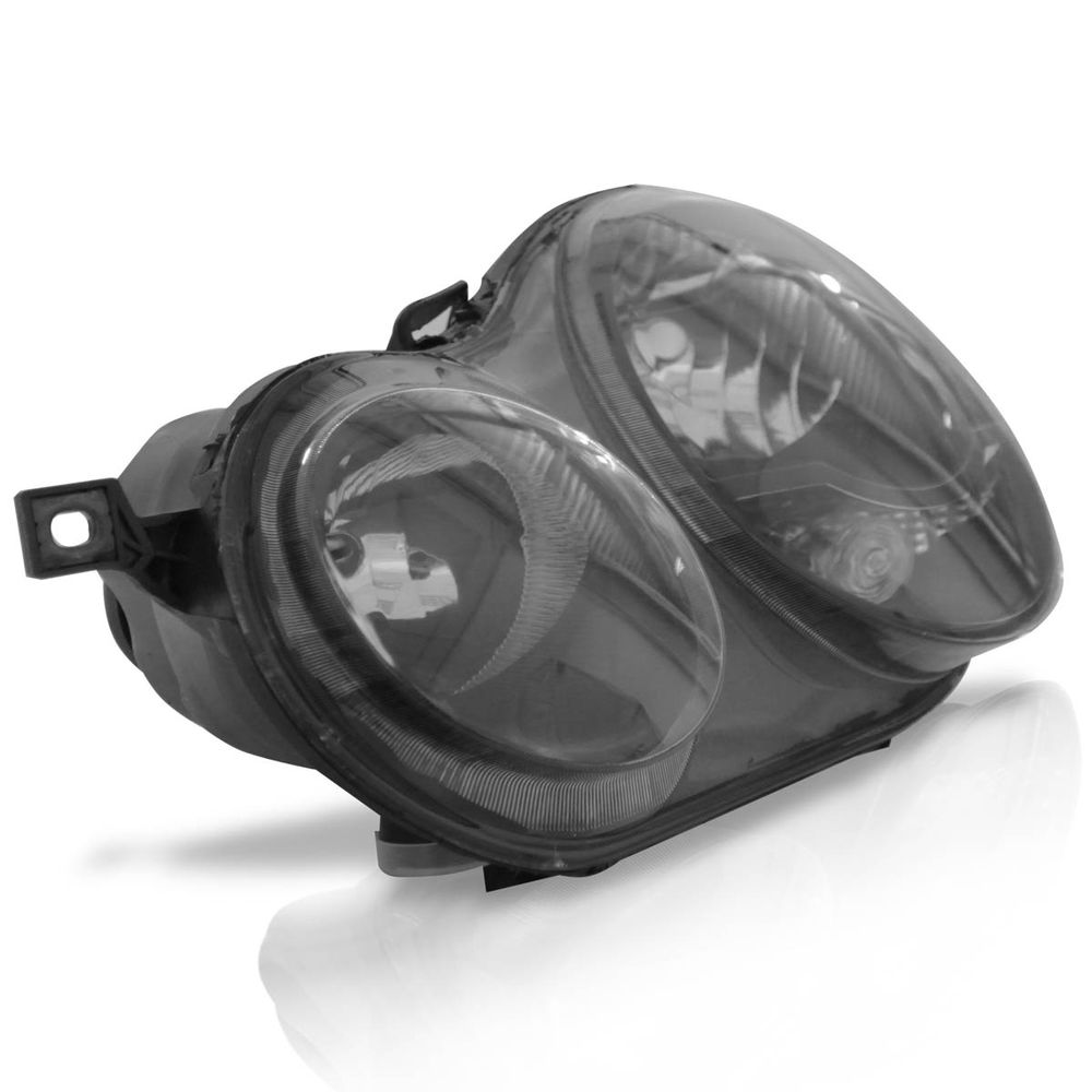 Par Farol Polo 2003 A 2006 Máscara Negra Com Super LedArsenalCar