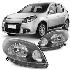 Farol-Renault-Sandero-2012-2013-2014-Mascara-Cinza-