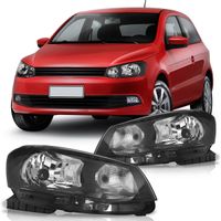 Farol-Gol-Voyage-Saveiro-G6-2013-A-2016-Mascara-Negra-Foco-Simples-