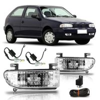 Kit-Gol-G2-1995-A-2004-Parati-Saveiro-Farol-de-Milha-Raiado-Botao-Universal---Super-Led-