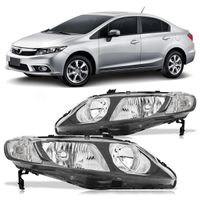 Farol-New-Civic-2007-A-2011-Mascara-Negra-