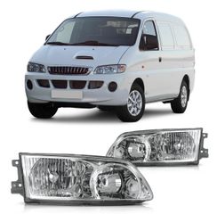 Farol-H1-Starex-2000-A-2004-Mascara-Cromada