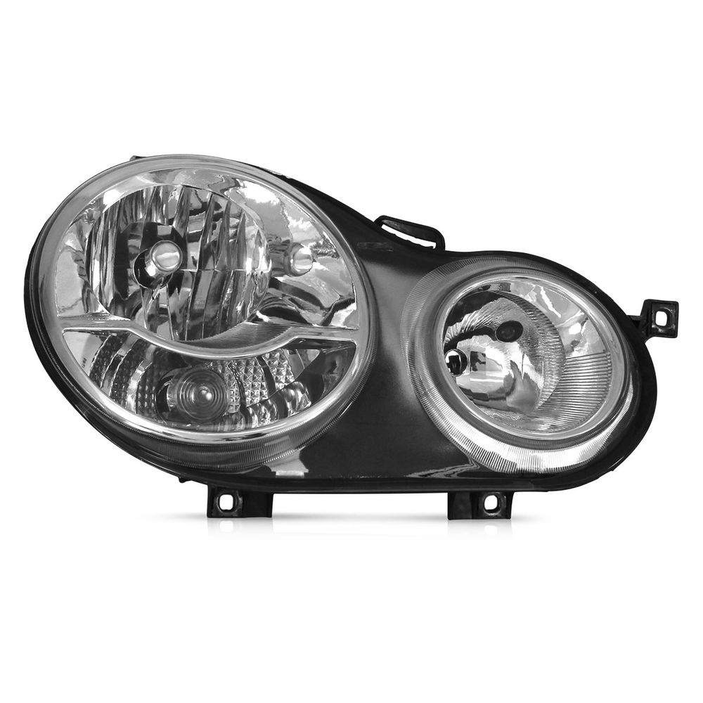 Farol Polo 2003 A 2006 Máscara CromadaArsenalCar Arsenal Car