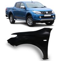 Paralama-L200-2017-2018-2019-Triton-com-Furo-Pisca-sem-Furo-Moldura