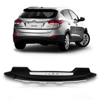 Moldura-Overbumper-Parachoque-Traseiro-Hyundai-IX35-2009-2010-2011-Preto-com-Prata