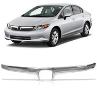 Friso-Grade-Dianteira-New-Civic-2012-A-2016-Cromado