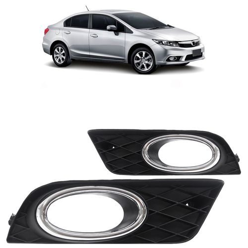 Grade-Farol-de-Milha-Honda-Civic1 Grade-Farol-de-Milha-Honda-Civic1