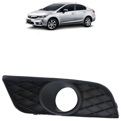 Grade-Farol-de-Milha-Honda-Civic1 Grade-Farol-de-Milha-Honda-Civic1