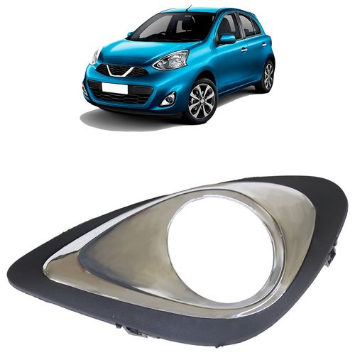 Grade-Farol-de-Milha-Nissan-March1 Grade-Farol-de-Milha-Nissan-March1