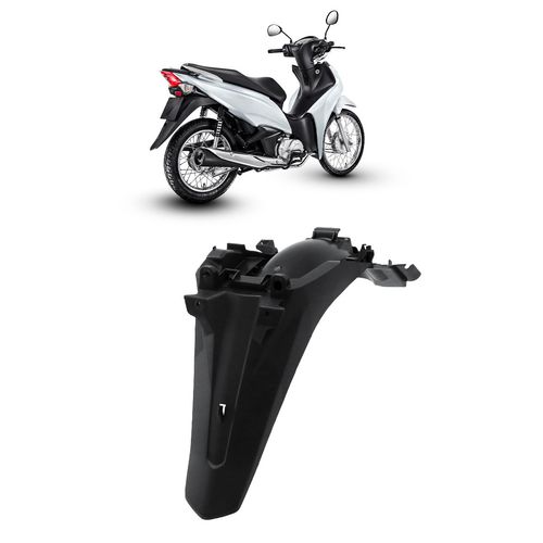 Para-lamas-Traseiro-Biz-1251 Para-lamas-Traseiro-Biz-1251