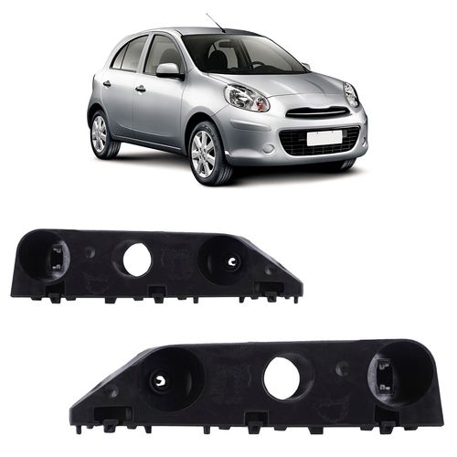 Suporte-Guia-Parachoque-Dianteiro-March-Par Suporte-Guia-Parachoque-Dianteiro-March-Par