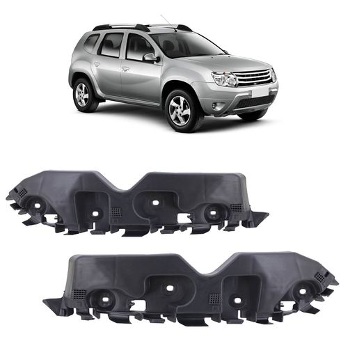 Suporte-Guia-Parachoque-Dianteiro-Duster-Par Suporte-Guia-Parachoque-Dianteiro-Duster-Par