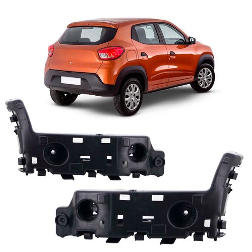 Suporte-Guia-Parachoque-Traseiro-Kwid-Par Suporte-Guia-Parachoque-Traseiro-Kwid-Par