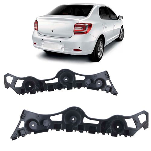 Suporte-Guia-Parachoque-Traseiro-Logan-Par Suporte-Guia-Parachoque-Traseiro-Logan-Par