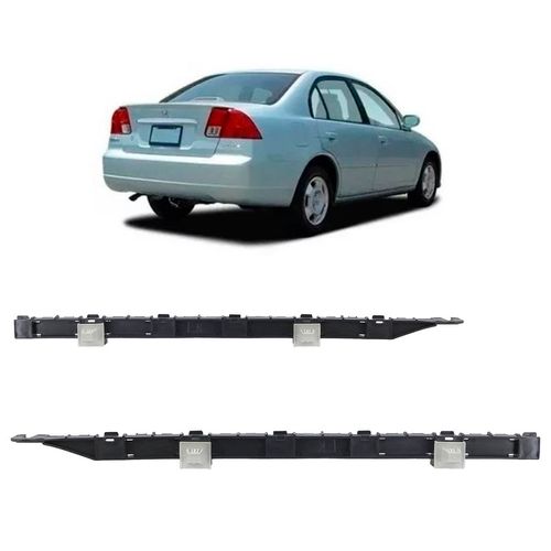 Suporte-Guia-Parachoque-Traseiro-Civic-Par Suporte-Guia-Parachoque-Traseiro-Civic-Par