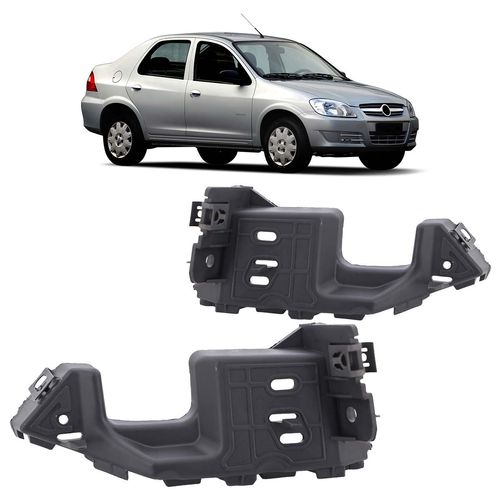 Suporte-Guia-Parachoque-Dianteiro-Prisma-Par Suporte-Guia-Parachoque-Dianteiro-Prisma-Par