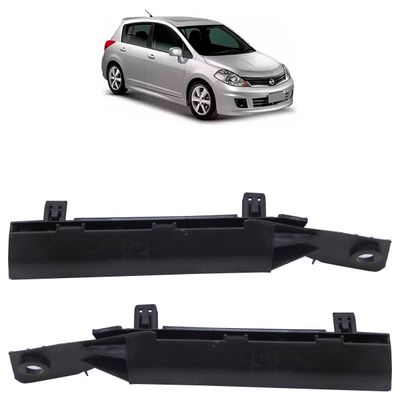 Suporte-Guia-Parachoque-Dianteiro-Tiida-Par