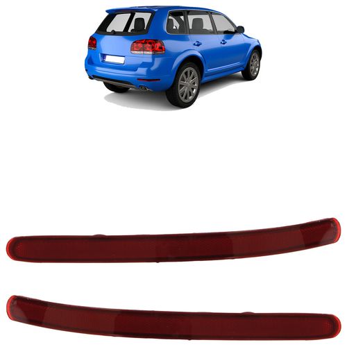 -Refletor-ParaChoque-Traseiro-Volkswagen-TouaregPar -Refletor-ParaChoque-Traseiro-Volkswagen-TouaregPar