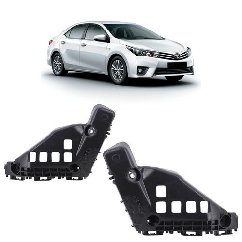 Suporte-Guia-Parachoque-Dianteiro-Corolla-Par Suporte-Guia-Parachoque-Dianteiro-Corolla-Par