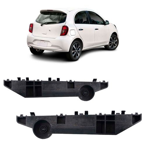 Suporte-Guia-Parachoque-Traseiro-March-Par Suporte-Guia-Parachoque-Traseiro-March-Par