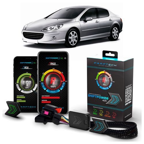 Pedal-Shiftpower-Chip-Modulo-Acelerador-Bluetooth-App-Peugeot-407-1 Pedal-Shiftpower-Chip-Modulo-Acelerador-Bluetooth-App-Peugeot-407-1