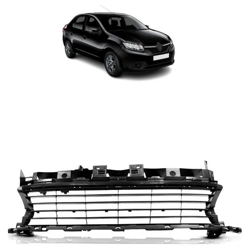 Grade-Dianteira-Renault-Sandero1 Grade-Dianteira-Renault-Sandero1