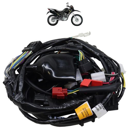 Chicote-Fiacao-Honda-NXR-150-Bros-KS1 Chicote-Fiacao-Honda-NXR-150-Bros-KS1