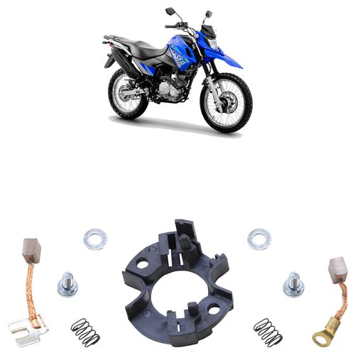 Suporte-Escovas-Yamaha-XTZ-150-Crosser-Z1 Suporte-Escovas-Yamaha-XTZ-150-Crosser-Z1