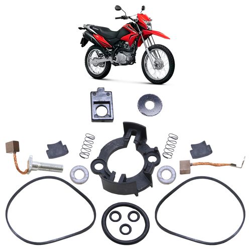 Suporte-Escovas-Honda-NXR-150-Bros-ESD1 Suporte-Escovas-Honda-NXR-150-Bros-ESD1
