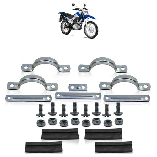 Suporte-Adaptador-Paralama-Honda-NXR-150-Bros1 Suporte-Adaptador-Paralama-Honda-NXR-150-Bros1