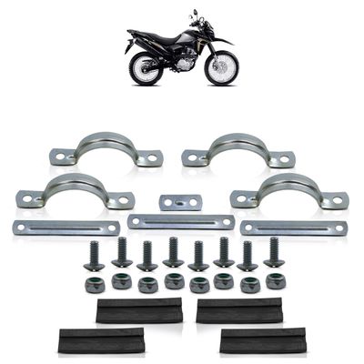 Suporte-Adaptador-Paralama-Honda-NXR-160-Bros1
