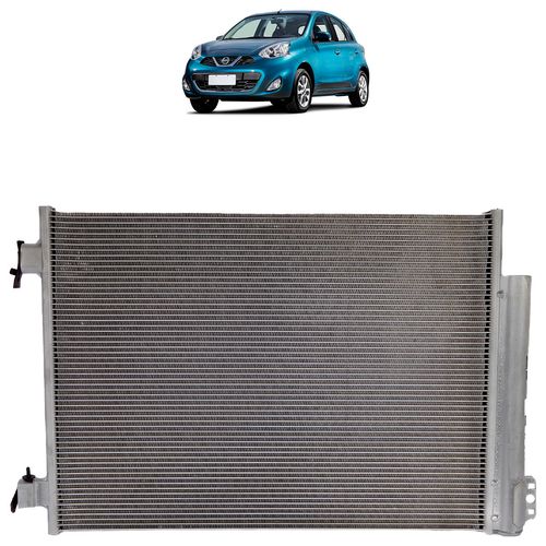 Condensador-de-Ar-Nissan-March1 Condensador-de-Ar-Nissan-March1