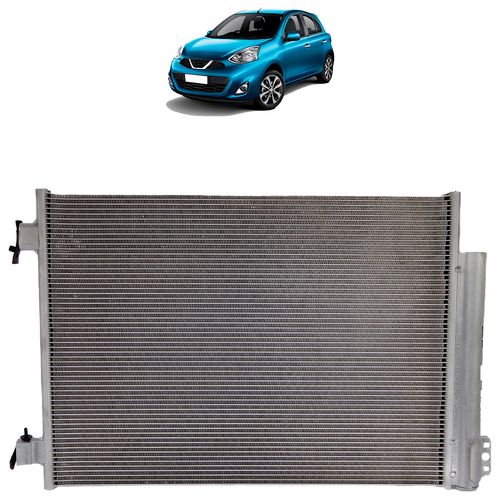 Condensador-de-Ar-Nissan-March1 Condensador-de-Ar-Nissan-March1