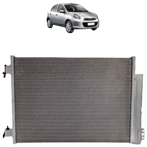 Condensador-de-Ar-Nissan-March1 Condensador-de-Ar-Nissan-March1