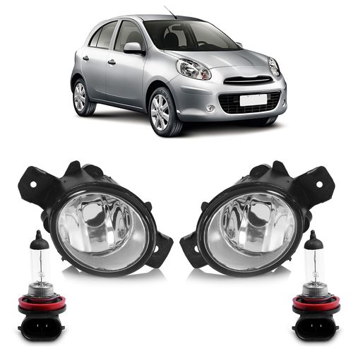 Farol-de-Milha-Nissan-March1 Farol-de-Milha-Nissan-March1